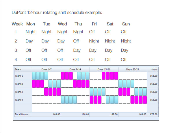 8 Hour Shift Schedule Template Planner Template Free