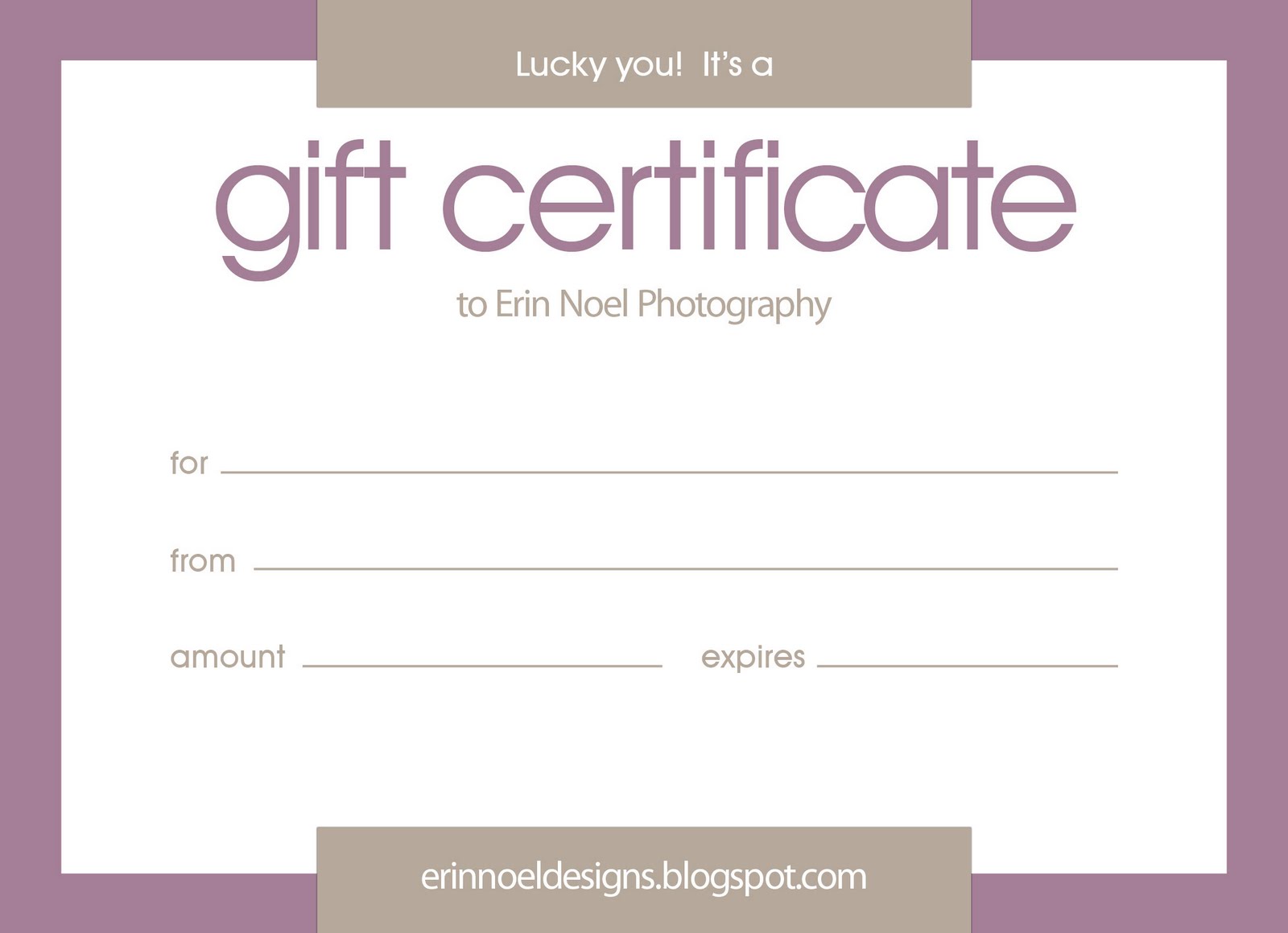 Gift Certificate Template Google Docs Planner Template Free