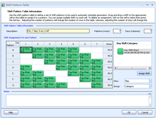 8 Hour Rotating Shift Schedules Examples Planner Template Free