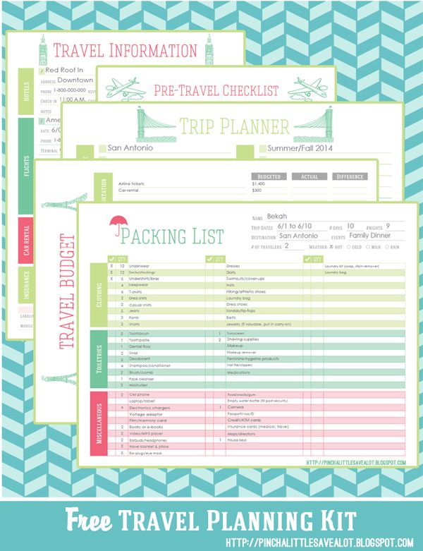 Printable Route Planner Planner Template Free