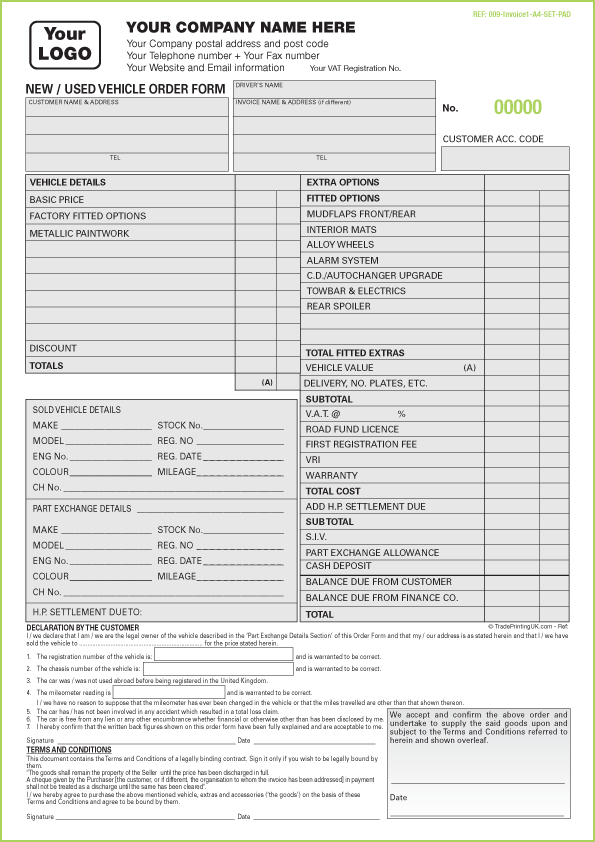 Vehicle Service Sheet Template Planner Template Free